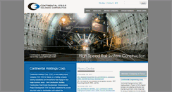 Desktop Screenshot of continental-holdings.com