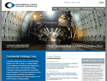 Tablet Screenshot of continental-holdings.com